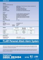 Flair Personal Attack Alarm System - 2