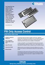 PIN Only Access Control - 1