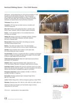 Vertical Sliding Doors - For Chill Rooms-2
