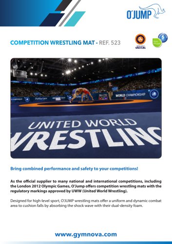 COMPETITION WRESTLING MAT