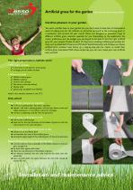 Artificial grass for the garden-1