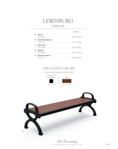 Site furnishings - 7