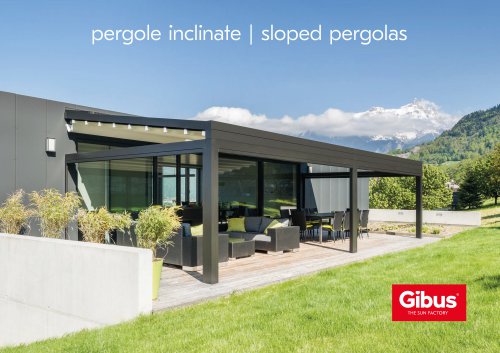 Sloped pergolas 2026
