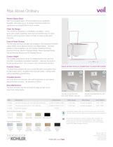 Veil Wall-Hung Toilet Sell Sheet - 2