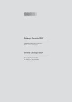 Mamoli General Catalogue 2017-2