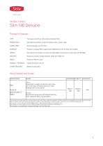 PRODUCT SHEET Slim 140 Genuine - 1