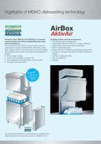 Catalogue Hood-type glass and-dishwashing machines Premium-line DV Series-10