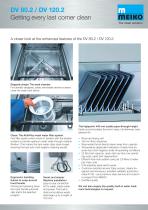 Catalogue Hood-type glass and-dishwashing machines Premium-line DV Series-7