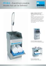 Catalogue Undercounter glass and dishwashing machines Premium-line FV 40.2 - 7