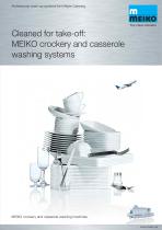 Catalogue Warewashing dishwashing machines M-iQ Inflight - 1