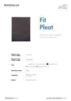 Fit Pleat - 1