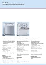 G 7859 Thermal Disinfector - 4