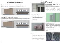 Washroom partition system cronus GL-3