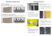 Washroom partition system cronus NR-3