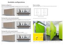 Washroom partition system PRIMO Kn-3