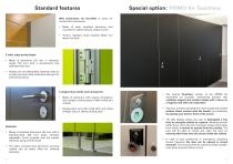 Washroom partition system PRIMO Kn-4