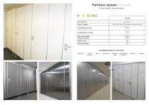 Washroom partition system variocell-2