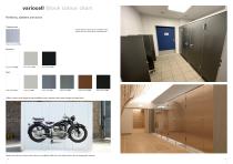 Washroom partition system variocell-6
