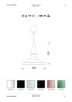 suspension lamp SMALL LIGHT 4.0 - 8