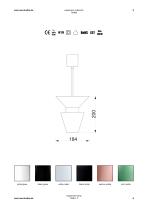 suspension lamp TWIN 1.2-8