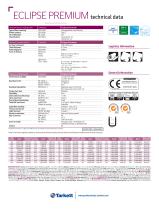 ECLIPSE PREMIUM technical data - 1