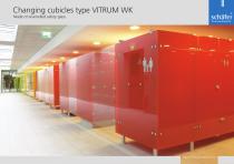 Changing cubicles glas VITRUM WK - 1