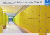 Locker systems glass VITRUM GS - 1