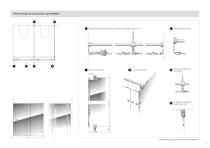 WC partition: glass VITRUM II - 10