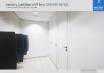 WC partition: room high SVFG40 ALTUS - 1