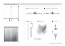 WC partition: Suspended construction VKH - 9