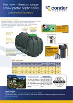 Millenium Range Septic Tanks 3m³ to 5m³ - 1