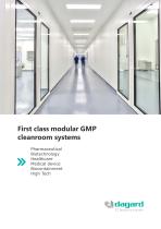 First class modular GMP cleanroom systems - 1