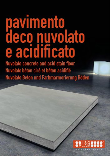 Nuvolato and Acid stain floors