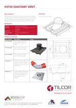 HV110 SANITARY VENT - 2