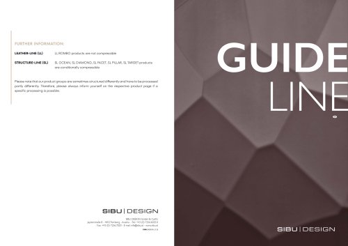 SIBU GUIDELINE