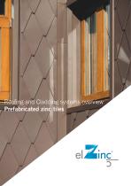 Prefabricated elZinc Tiles for Roofing and Cladding - 1