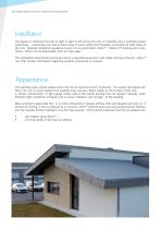 Roofing system double lock standing seam - 10