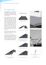 Roofing system double lock standing seam - 6