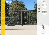 ELEMENTI PER RINGHIERE IN GHISA - CAST IRON RAILING ELEMENTS-12