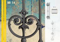 ELEMENTI PER RINGHIERE IN GHISA - CAST IRON RAILING ELEMENTS-18