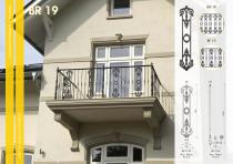 ELEMENTI PER RINGHIERE IN GHISA - CAST IRON RAILING ELEMENTS-23