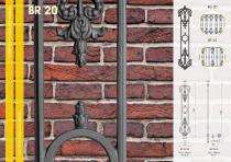 ELEMENTI PER RINGHIERE IN GHISA - CAST IRON RAILING ELEMENTS-24
