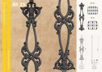ELEMENTI PER RINGHIERE IN GHISA - CAST IRON RAILING ELEMENTS-29