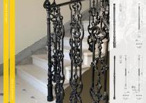 ELEMENTI PER RINGHIERE IN GHISA - CAST IRON RAILING ELEMENTS-32