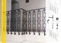 ELEMENTI PER RINGHIERE IN GHISA - CAST IRON RAILING ELEMENTS-37