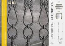 ELEMENTI PER RINGHIERE IN GHISA - CAST IRON RAILING ELEMENTS-5