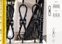 ELEMENTI PER RINGHIERE IN GHISA - CAST IRON RAILING ELEMENTS-6