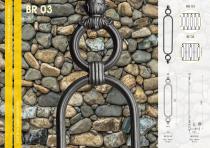 ELEMENTI PER RINGHIERE IN GHISA - CAST IRON RAILING ELEMENTS-7