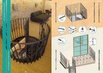 SCALE A CHIOCCIOLA IN GHISA - CAST IRON STAIRCASES-13