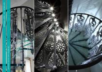 SCALE A CHIOCCIOLA IN GHISA - CAST IRON STAIRCASES-14